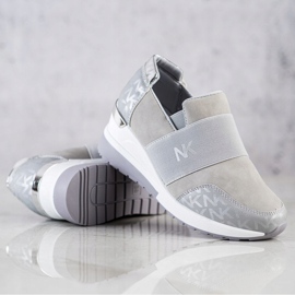 SHELOVET Slip-on Gray Sneakers grey 2 SHELOVET Slip-on Gray Sneakers grey 2