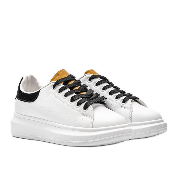 Chunky Lauryn sole sneakers in white 1