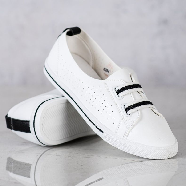 SHELOVET Slip-on Low Sneakers white 1