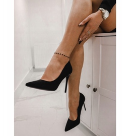 Goodin Fashionable high heels black 7