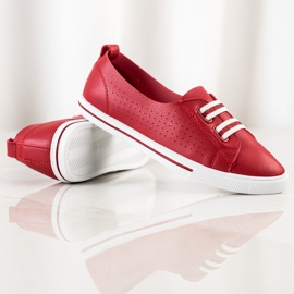 SHELOVET Sports Slipons red 1 SHELOVET Sports Slipons red 1