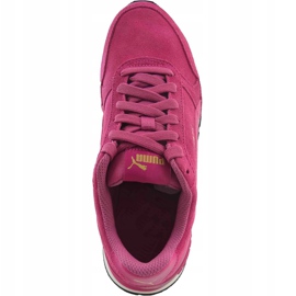 Women's running shoes Puma St Runner V2 Sd pink 365279 06 golden 1