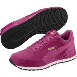 Women's running shoes Puma St Runner V2 Sd pink 365279 06 golden 3