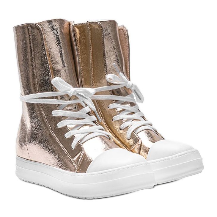 Fatima gold high sneakers golden 1