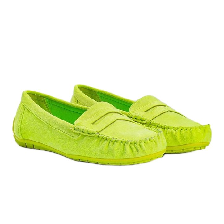 Green women's Kyla loafers 1 Green women's Kyla loafers 1