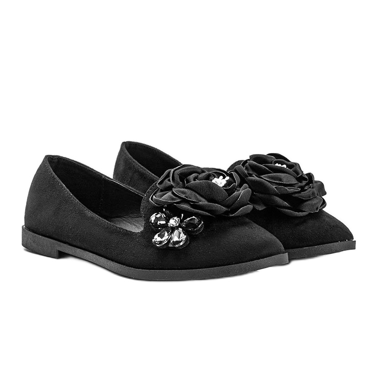 Black women's Chaya loafers 1
