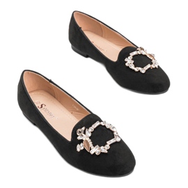 Black women's Brille loafers 1