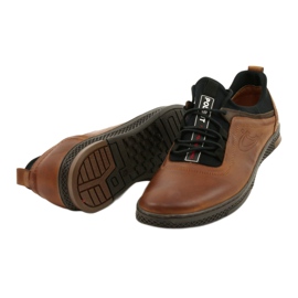 Polbut Men's leather casual shoes K24 1337 brown 3 Polbut Men's leather casual shoes K24 1337 brown 3