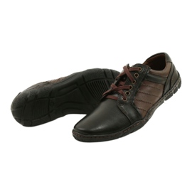 Mario Pala Men's leather shoes 616 brown 4