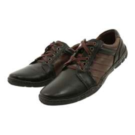 Mario Pala Men's leather shoes 616 brown 3