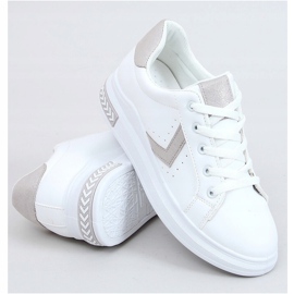 White women's sneakers CC-40 Gray 1