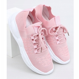 Pink LA40 Pink socks sports shoes 1