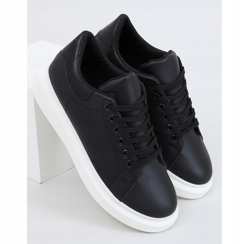 Black women's sneakers BL3610-SP Black 1