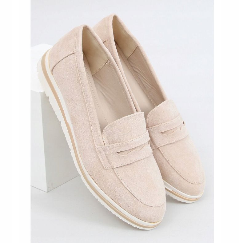 High-soled loafers 1151 Beige 1