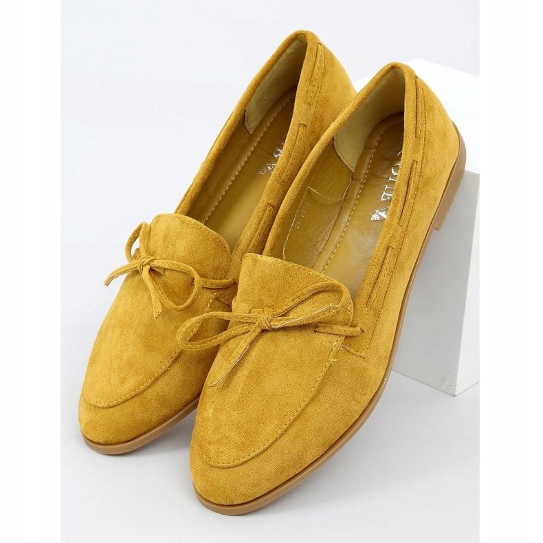 Classic women's moccasins mustard 3394 Yellow 1