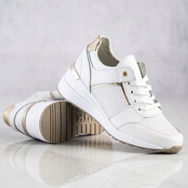 Filippo White Leather Sport Shoes 1 Filippo White Leather Sport Shoes 1