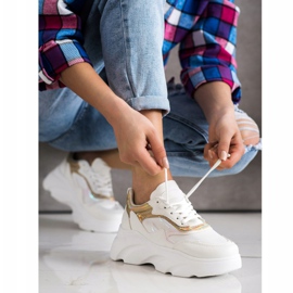 SHELOVET Fashionable Sneakers white 1