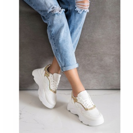 SHELOVET Fashionable Sneakers white 2