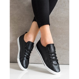 SHELOVET Comfortable Low Sneakers black 2