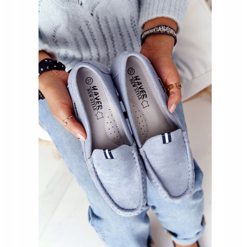 PH1 Women's Suede Blue San Marino Loafers 1 PH1 Women's Suede Blue San Marino Loafers 1