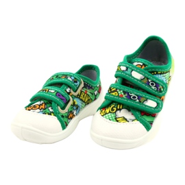 Befado Velcro Sneakers Bang 907P122 multicolored green 1 Befado Velcro Sneakers Bang 907P122 multicolored green 1