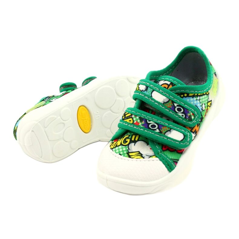 Befado Velcro Sneakers Bang 907P122 multicolored green 2 Befado Velcro Sneakers Bang 907P122 multicolored green 2