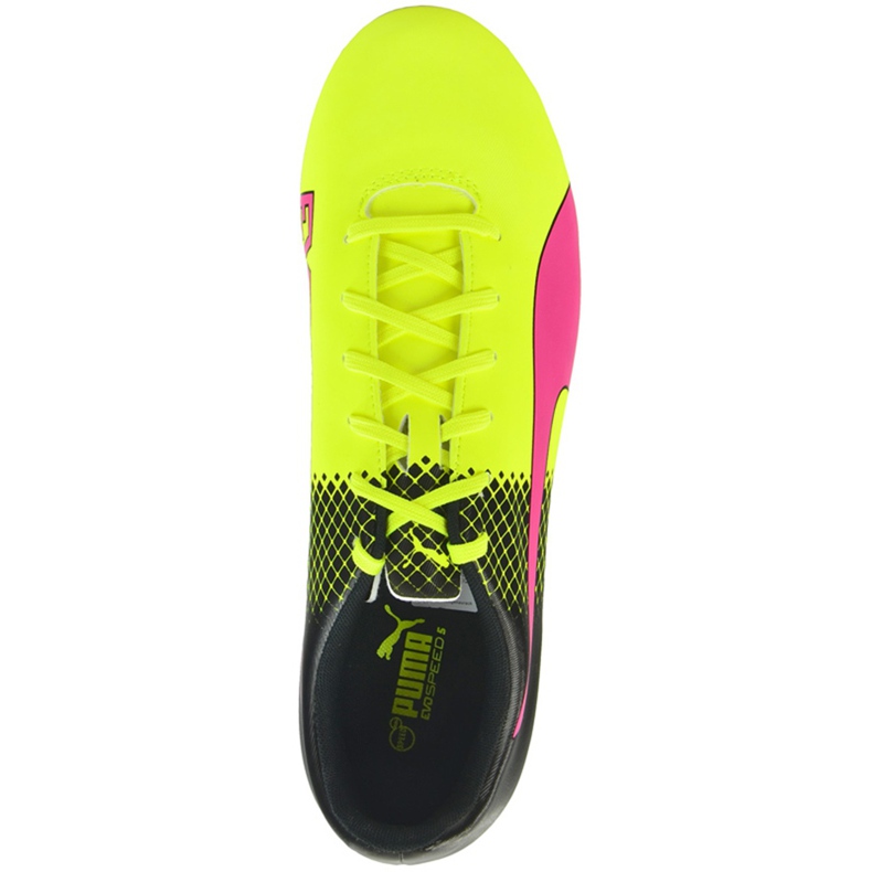 Puma evoSPEED 5.5 Tricks Fg M 10359601 football boots pink 1