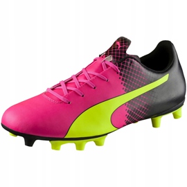 Puma evoSPEED 5.5 Tricks Fg M 10359601 football boots pink 3