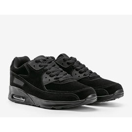 Black men's sports sneakers Trever 1