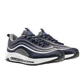 Keyon navy blue men's sports sneakers 1