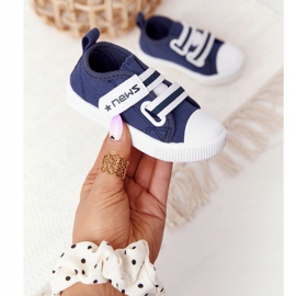 EVE Children's Sneakers With Velcro Navy Blue News 1 EVE Children's Sneakers With Velcro Navy Blue News 1