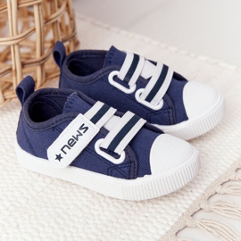 EVE Children's Sneakers With Velcro Navy Blue News 2 EVE Children's Sneakers With Velcro Navy Blue News 2