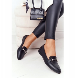 Women's Loafers Sergio Leone MK711 Black 2