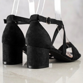 Sergio Leone Strappy Sandals black 1