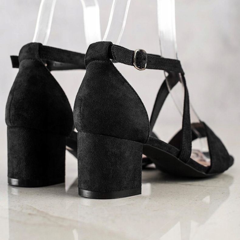 Sergio Leone Strappy Sandals black 1