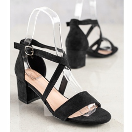 Sergio Leone Strappy Sandals black 2