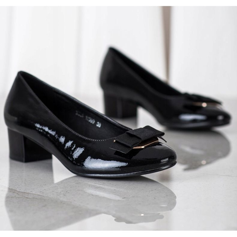 Stylish VINCEZA pumps black 1