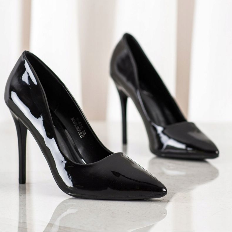 SHELOVET Fashion High Heels black 1