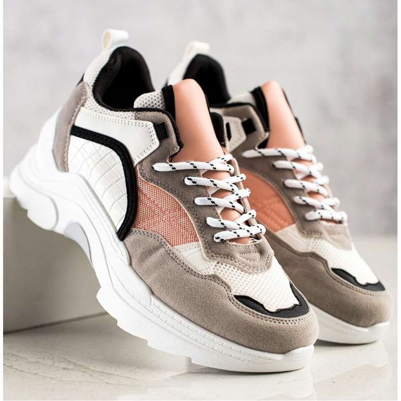 SHELOVET Fashionable Colorful Sneakers multicolored 2