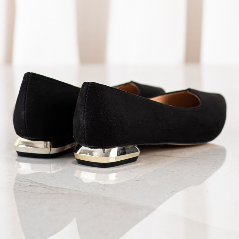 Filippo Pumps With Decorative Heel black 1