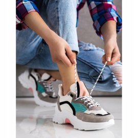 SHELOVET Fashionable Colorful Sneakers multicolored 1