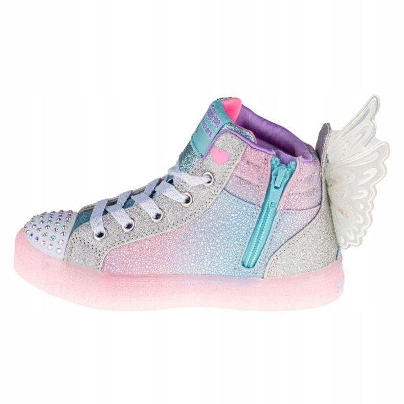 Skechers Shuffle Brights Glimmer Wings W 20254L-LBMT Shoe pink multicolored 1 Skechers Shuffle Brights Glimmer Wings W 20254L-LBMT Shoe pink multicolored 1