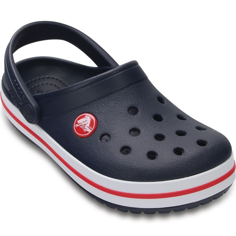 Crocs for children Crocband Clog K navy blue-red 204537 485 1
