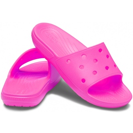 Crocs Classic Slide women's slippers pink 206121 6QQ 1