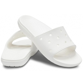 Crocs Classic Slide women's slippers white 206121 100 1