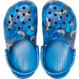 Crocs kids Classic Shark Clog blue 206147 4KI 1