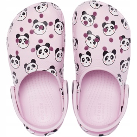 Crocs for kids Classic Panda Print Clog light pink 206999 6GD 1