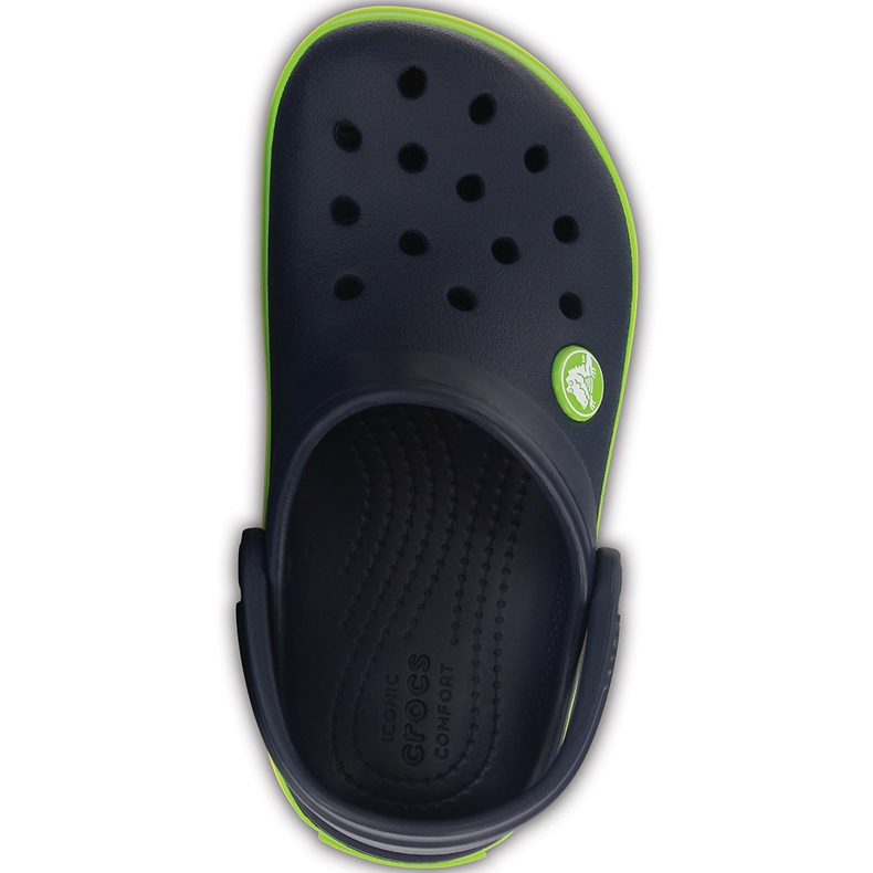 Crocs for children Crocband Clog K navy blue-green 204537 4K6 1