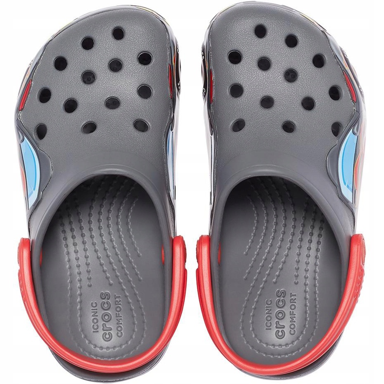 Crocs kids Fl Truck Band Clog gray 207 074 0DA grey multicolored 1
