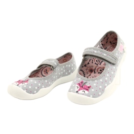 Girls' Ballerinas BLANCA BEFADO 114X425 white pink grey 1 Girls' Ballerinas BLANCA BEFADO 114X425 white pink grey 1